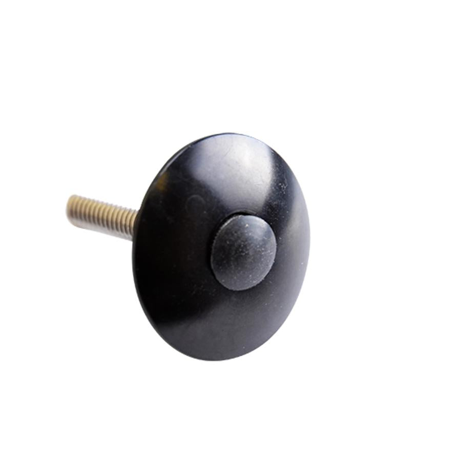 bouchon et vis btr pour expandeur fourche étoile ahead-set 1''1/8 noir