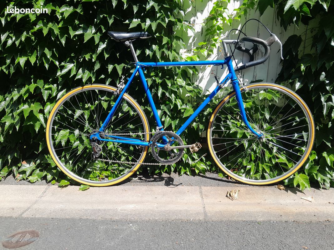 Vélo Course Vintage Bleu révisé