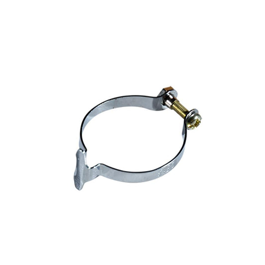 Collier passe gaines vélo 28.6MM Optimiz Acier chromé ( sans visserie )