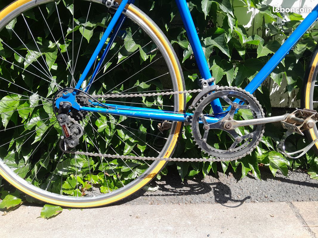 Vélo Course Vintage Bleu révisé