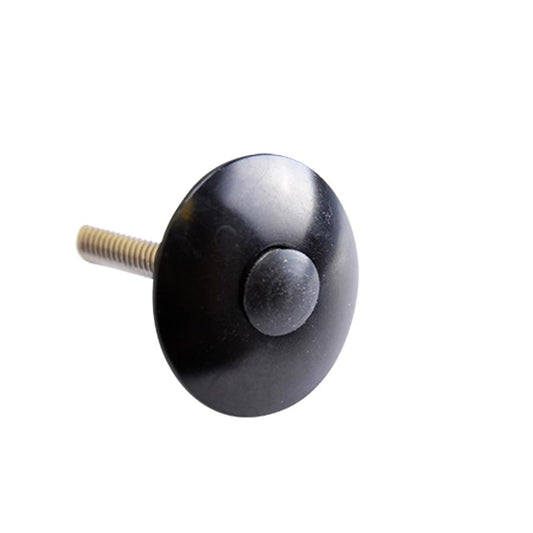 bouchon et vis btr pour expandeur fourche étoile ahead-set 1''1/8 noir