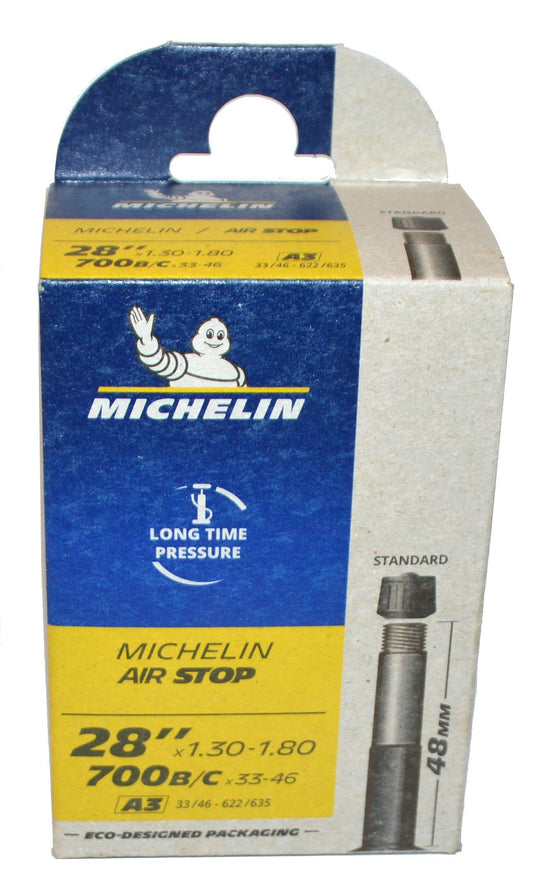 Chambre à air MICHELIN 700X33-46 (33/46-622/635) SCHRADER 48 mm "AIRSTOP" A3