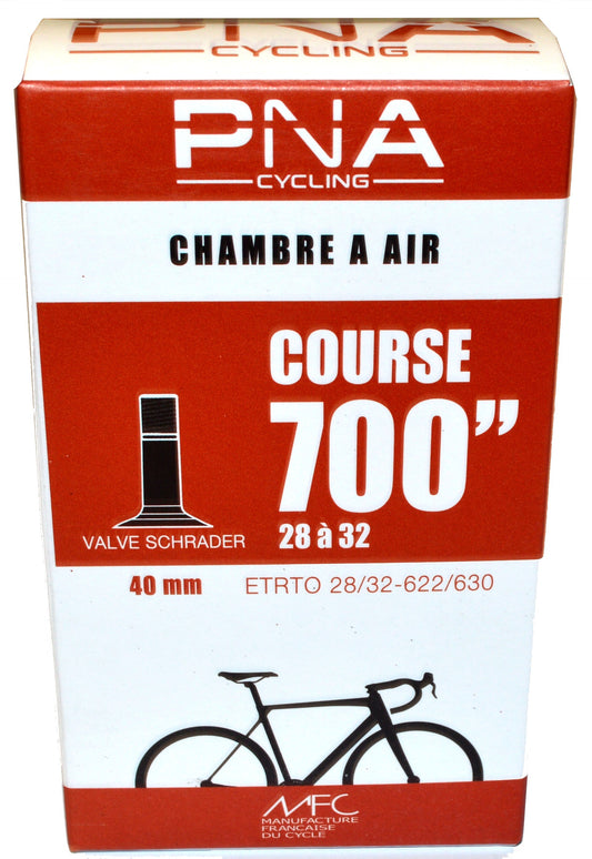 Chambre à air Route / Course PNA 700x 28/32 Schrader 40mm