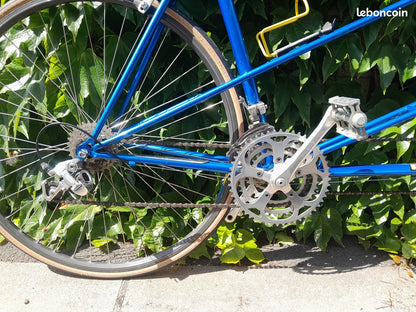 Vélo Tandem Artisanal Route FOLLIS Restauré T52, Reynolds 531