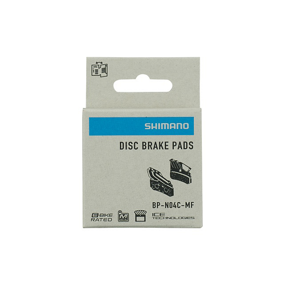 Plaquettes de freins SHIMANO N04C-MF Métal