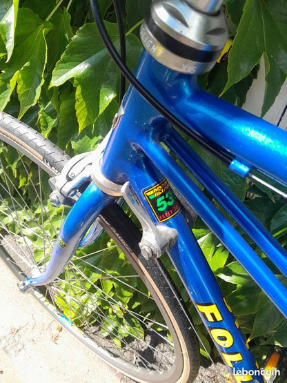 Vélo Tandem Artisanal Route FOLLIS Restauré T52, Reynolds 531