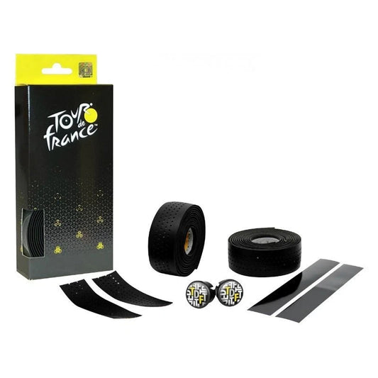Ruban de Guidon Velox Tour de France Confort Noir Perforée - Guidoline