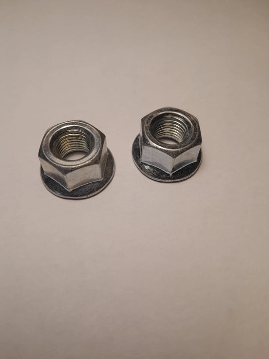 " NOS " 2x écrous Roues / Axe de Roue Vélos Vintage / Rétro 9mm ALGI