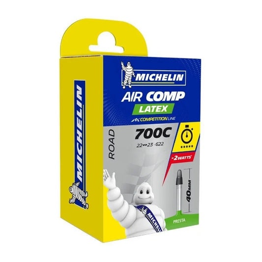 CHAMBRE à air vélo 700 x 22-23 MICHELIN A1 LATEX VALVE PRESTA 40mm