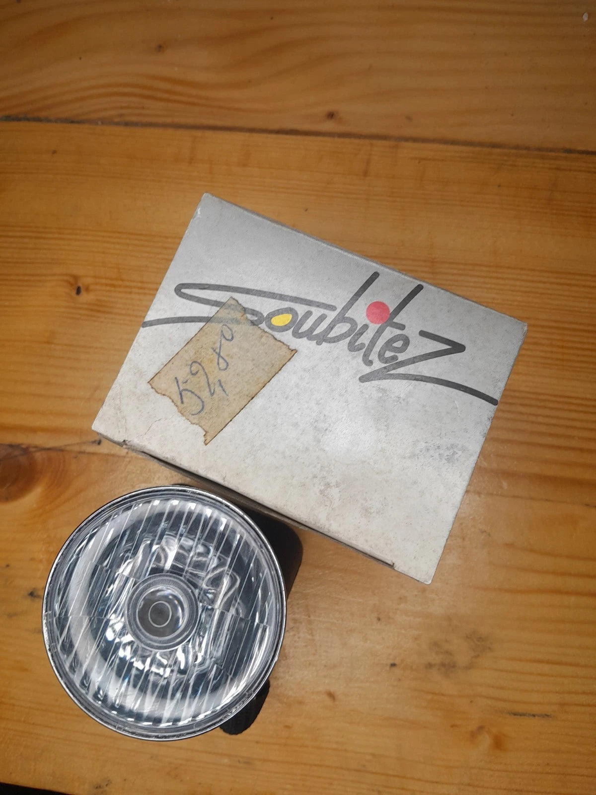 " NOS " ancien / Soubitez Phare vélo vintage